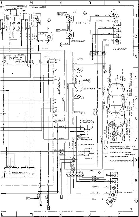 wiring diagram for porsche 944 